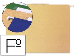 Carpeta colgante kraft Gio Folio visor superior